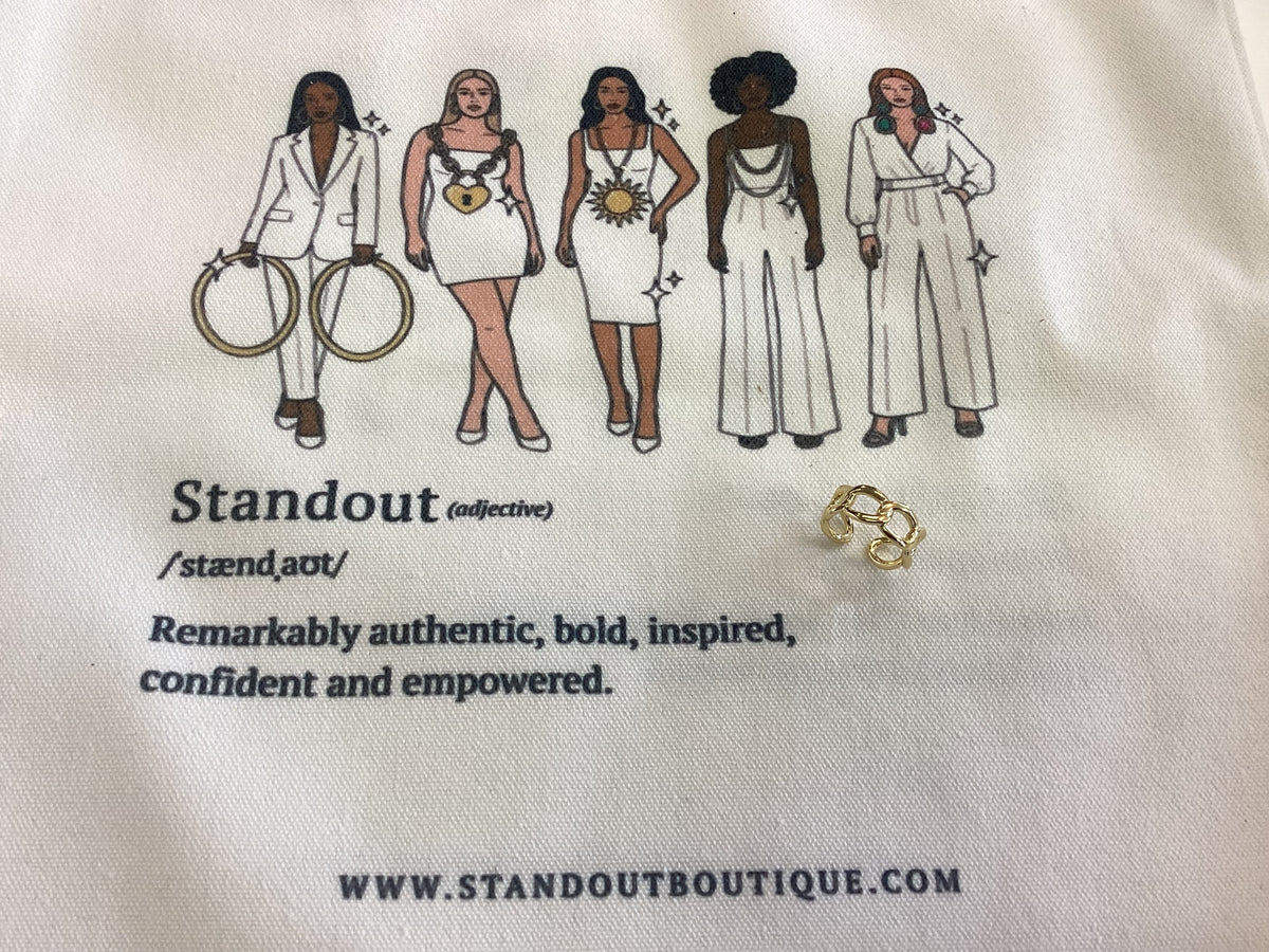Standout Boutique - Chain Gold Ring