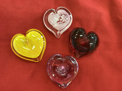 Little Fox Apothecary - Handblown Glass Hearts