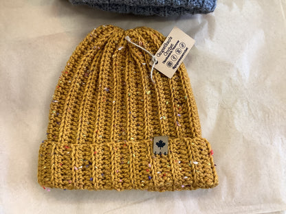 Gingersnaps Crochet - Adult Ribbed Beanie