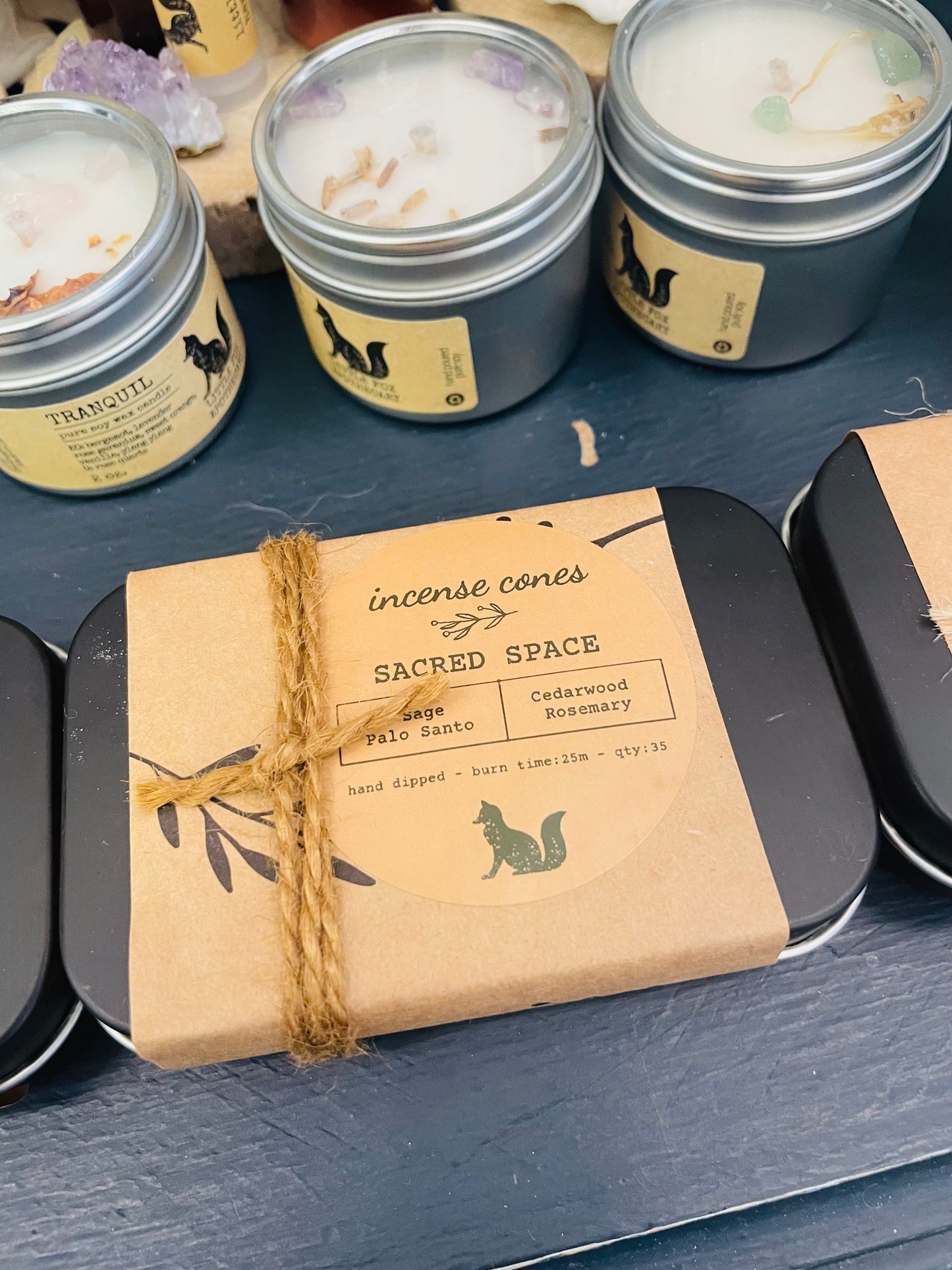 Little fox apothecary incense cones