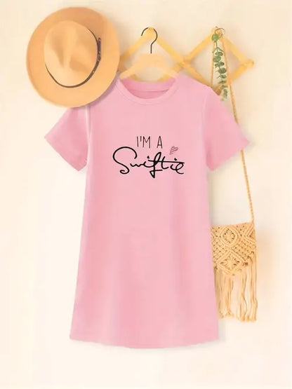 Town & Country - Taylor Swift - I’m A Swiftie Kids T-Shirt Dress