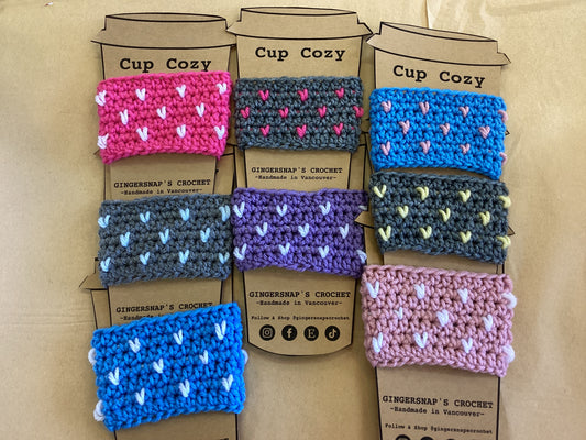 Gingersnaps Crochet - Cup Cozies