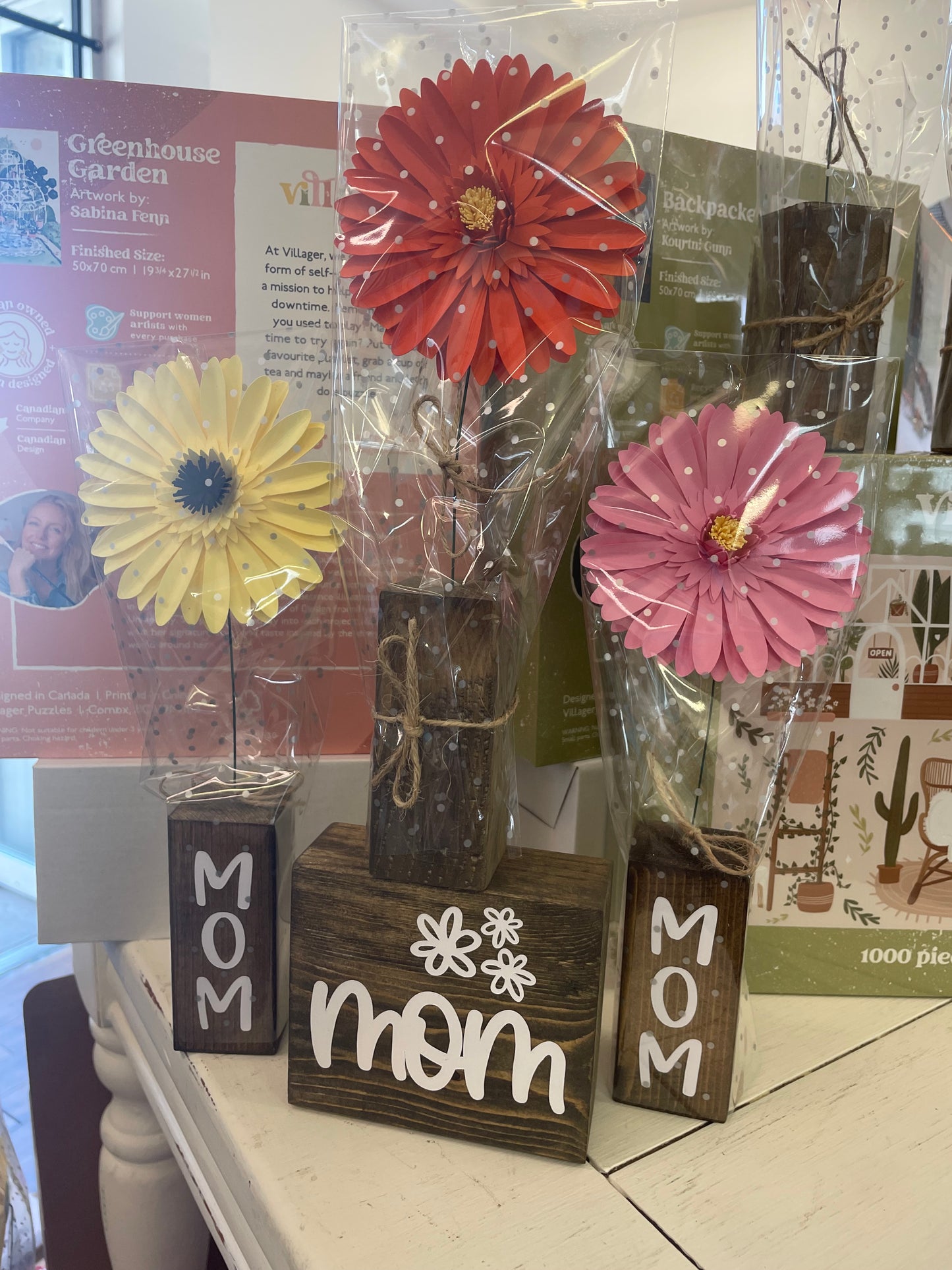 A Paper Life - Block w/ Large Flower