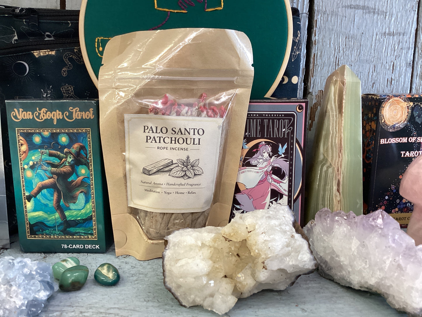 Palo santo patchouli rope incense