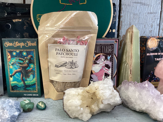 Palo santo patchouli rope incense