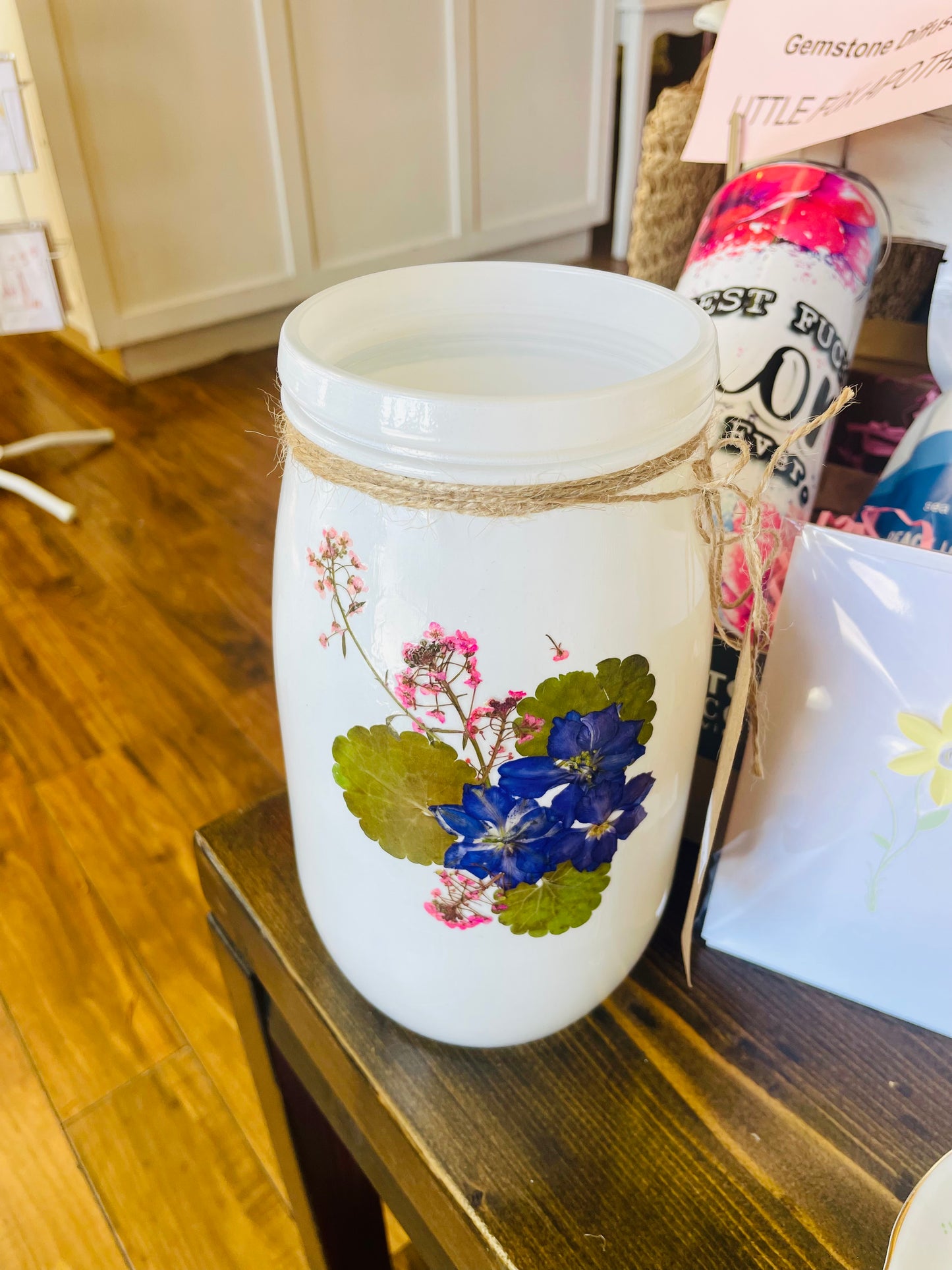 Brambleberry - Frosted Flower Pressed Jar