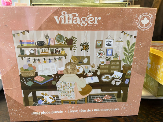 Villager Puzzle Grandma Hobbies
