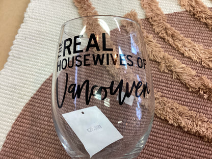 Town & Country -Stemless Wine Glass