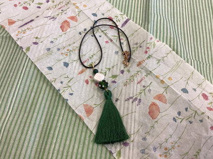 Standout Boutique-Silk Tassel Necklace