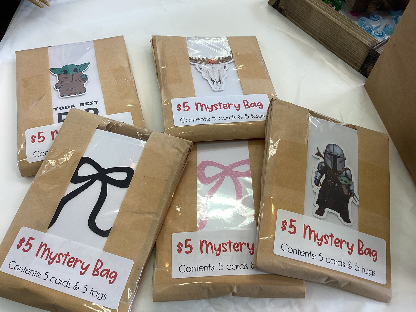 A paper life ~Mystery bag of cards
