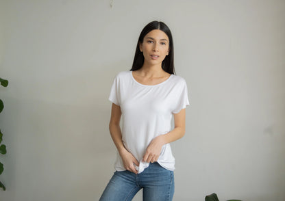 The Roster- Let's be brave and kind, and love more than less- Scoop Neck Tee
