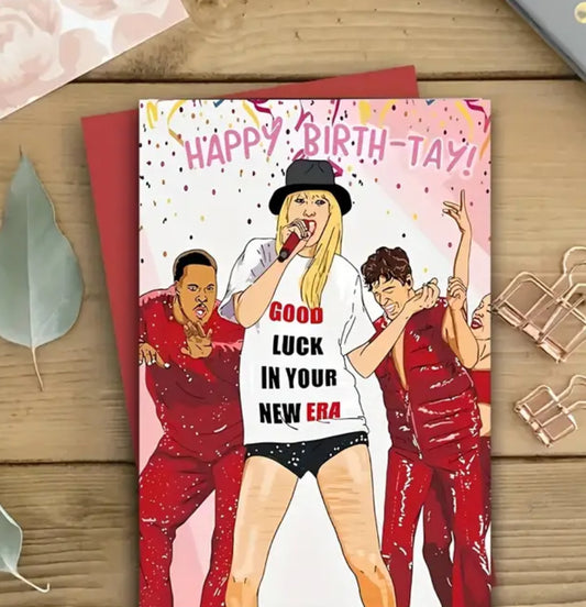 Town & Country - Taylor Swift - Happy Birth-Tay New Era Card