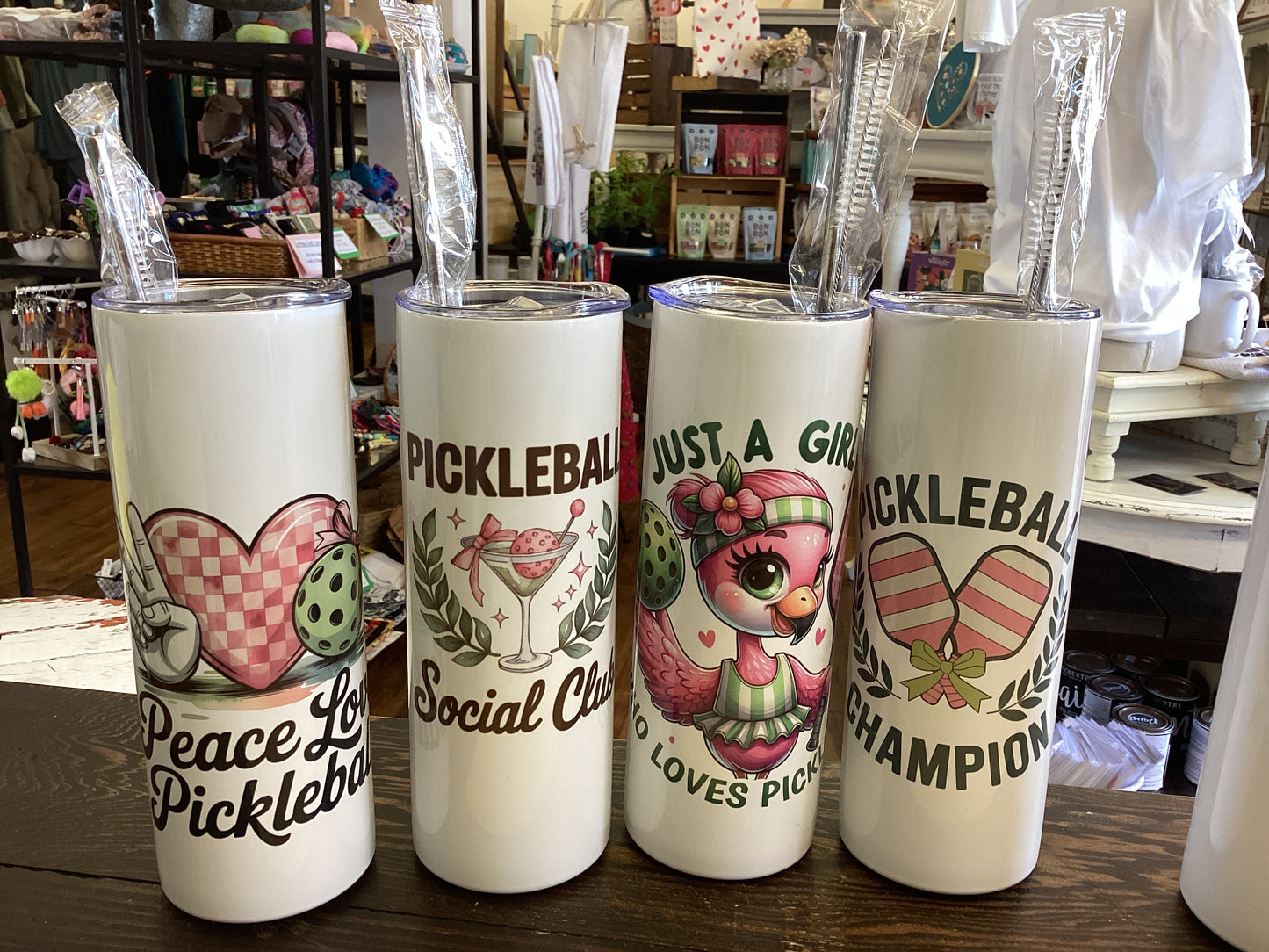 Pickleball tumblers