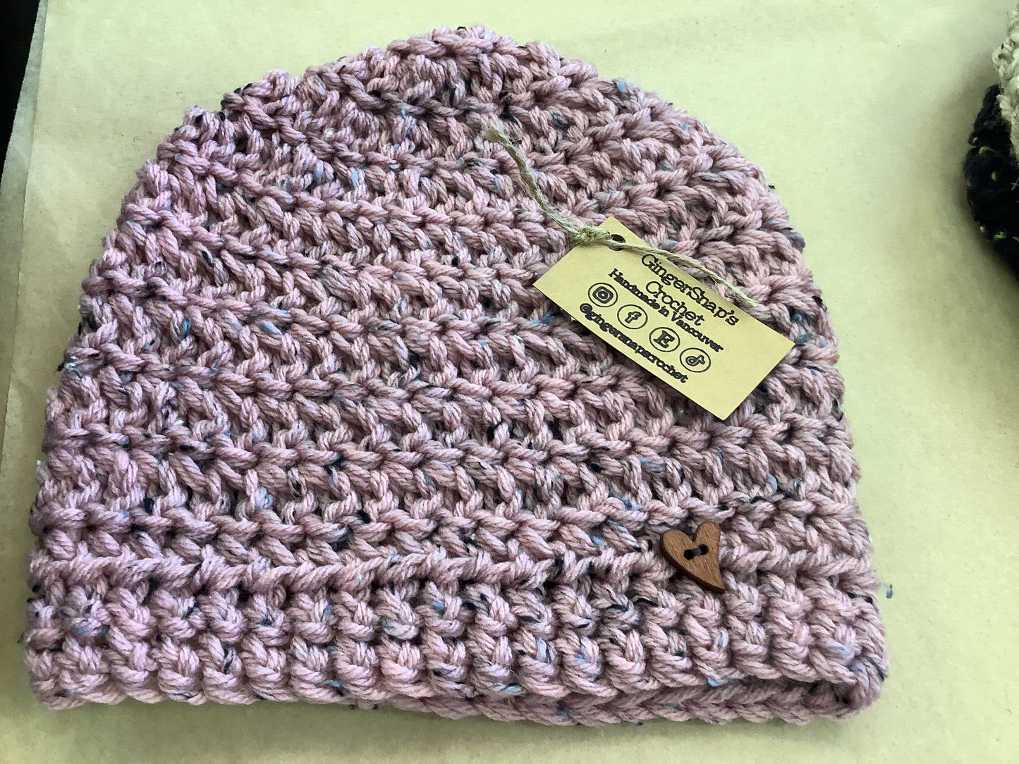 Gingersnaps Crochet - Adult Beanie
