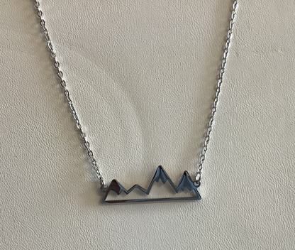 Lace + Meadow- Mountain Necklace