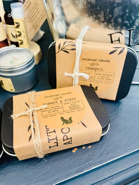 Little fox apothecary incense cones
