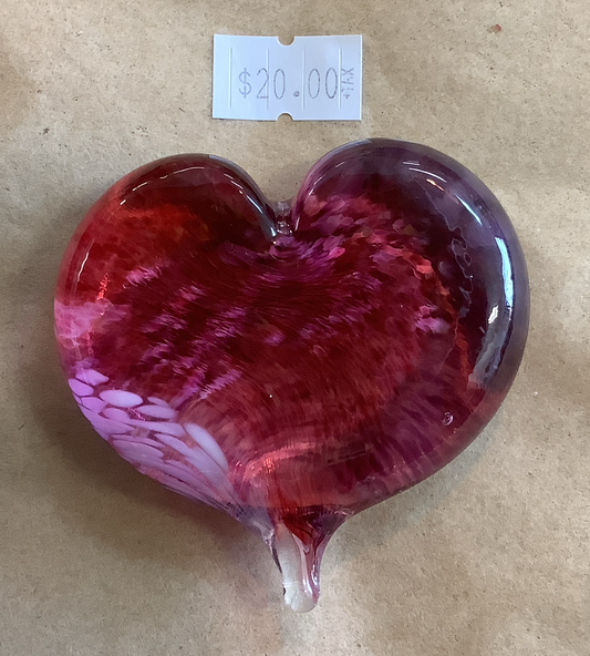 Little Fox Apothecary - Handblown Glass Hearts