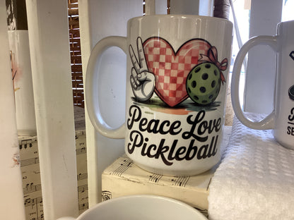 Pickleball mugs