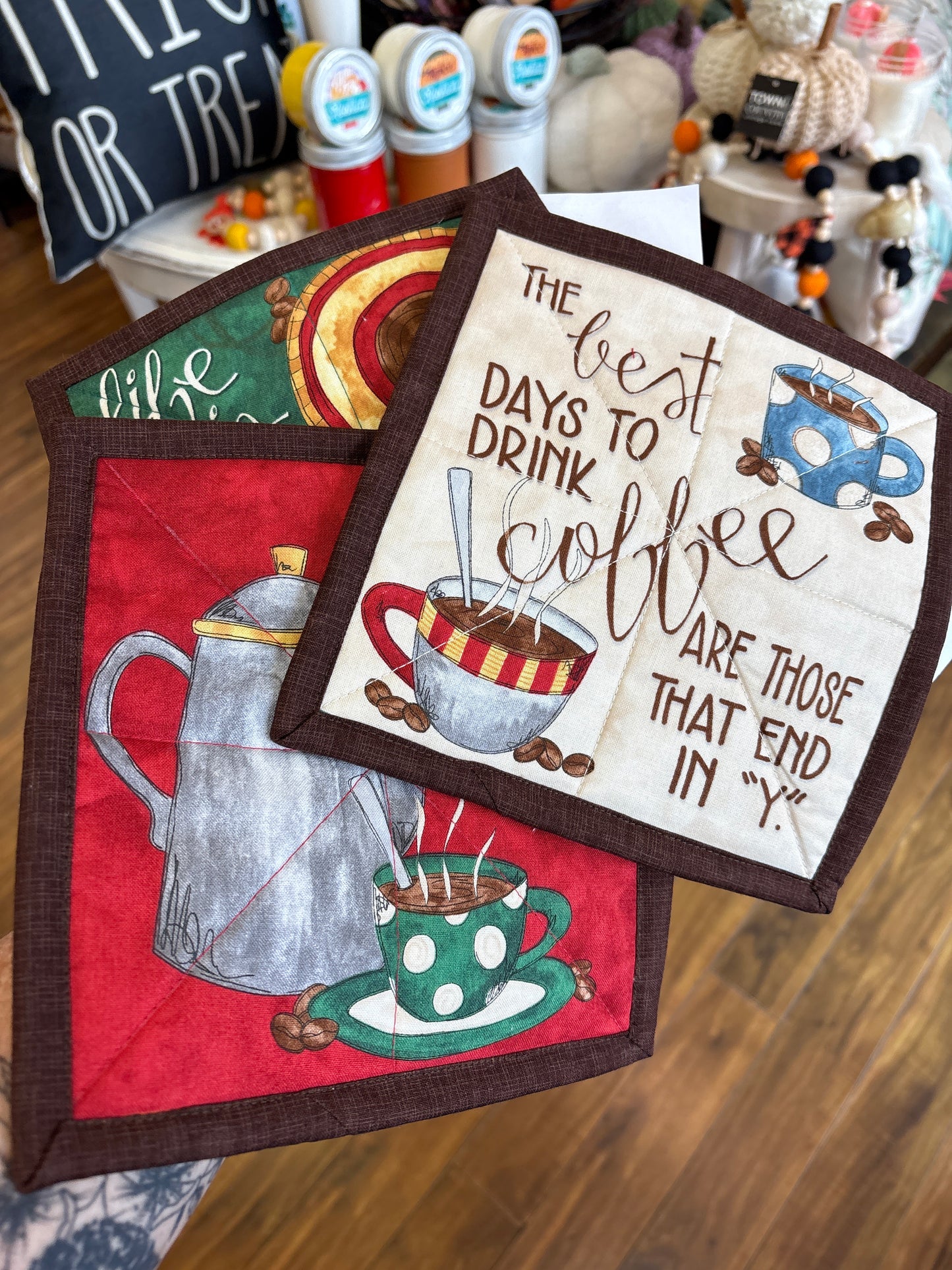 Connie’s craft corner ~mug rug