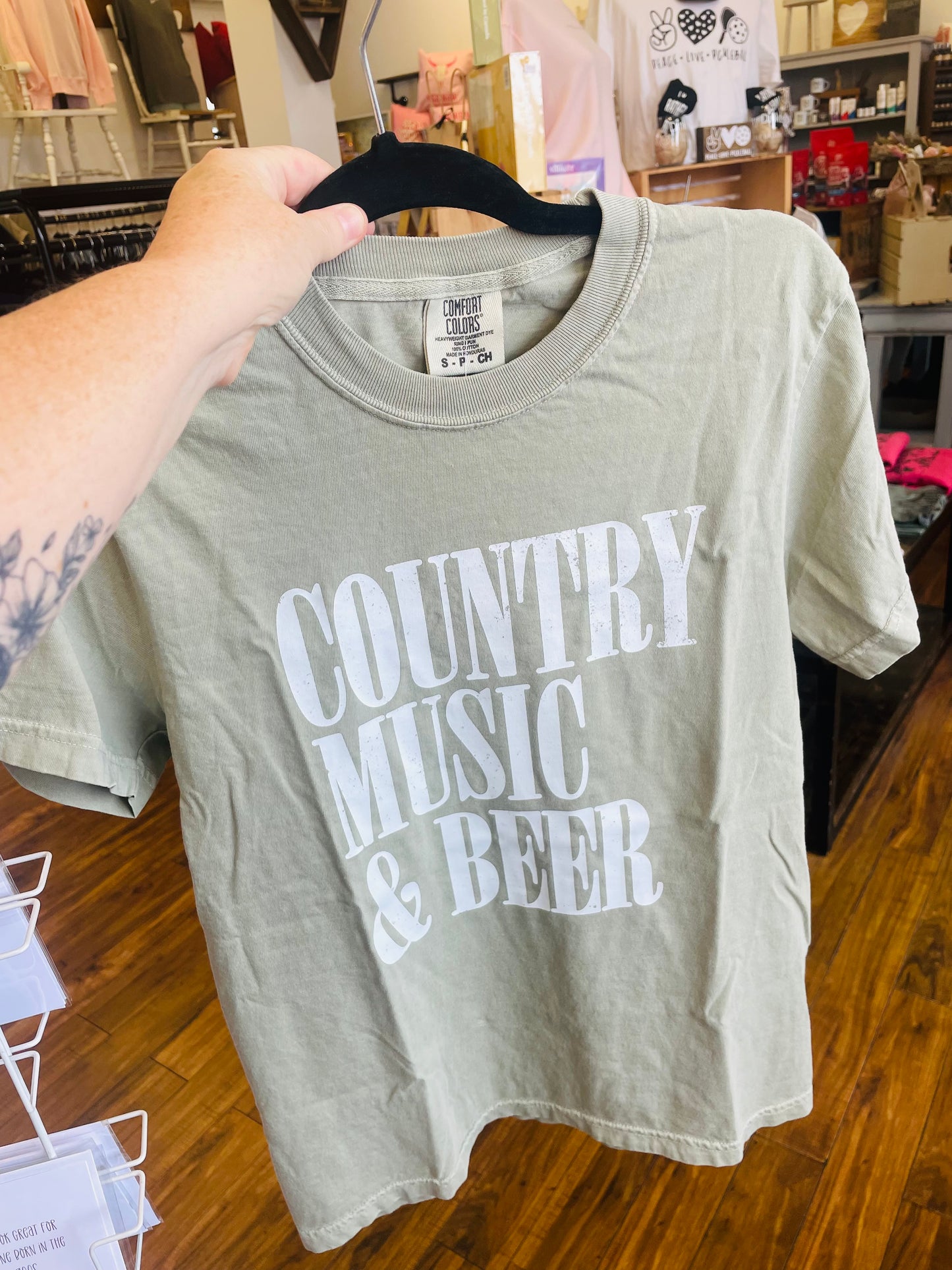 The Heart | Country Music & Beer T-Shirt