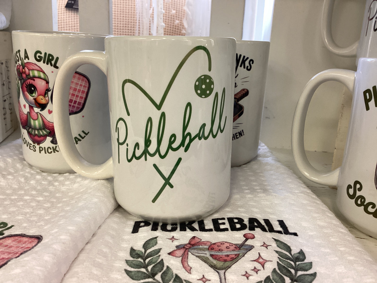 Pickleball mugs