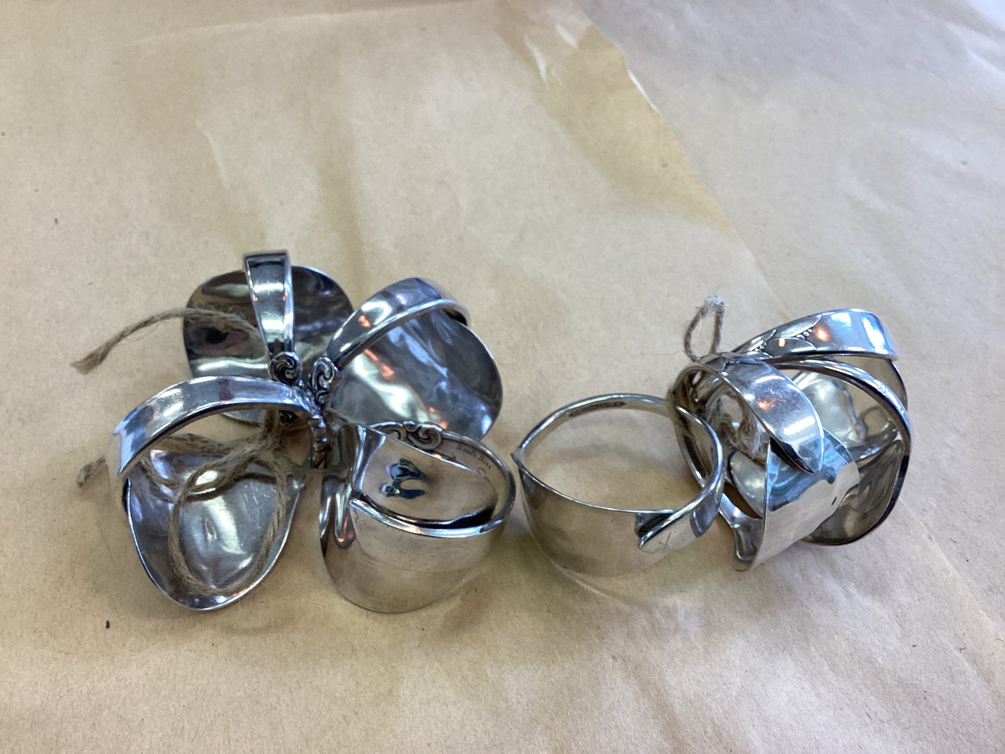 Teaspoon memories ~ Napkin rings