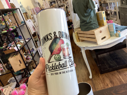 Pickleball tumblers