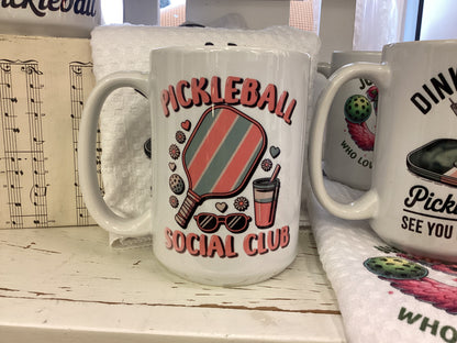 Pickleball mugs