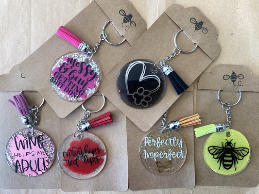 Connie’s craft creations-Resin Keychain