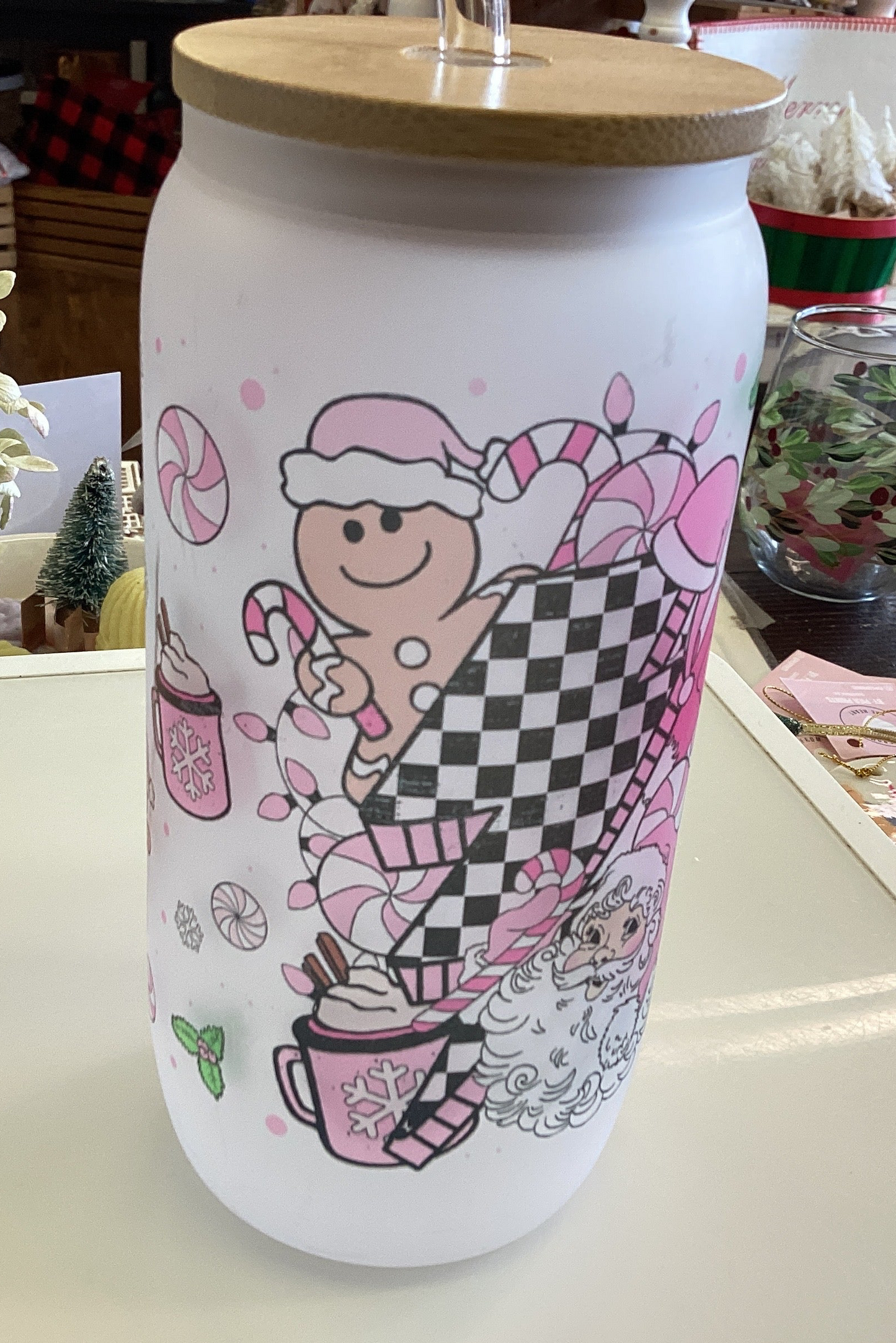 Pier Prints-Glass Drinking Vessel