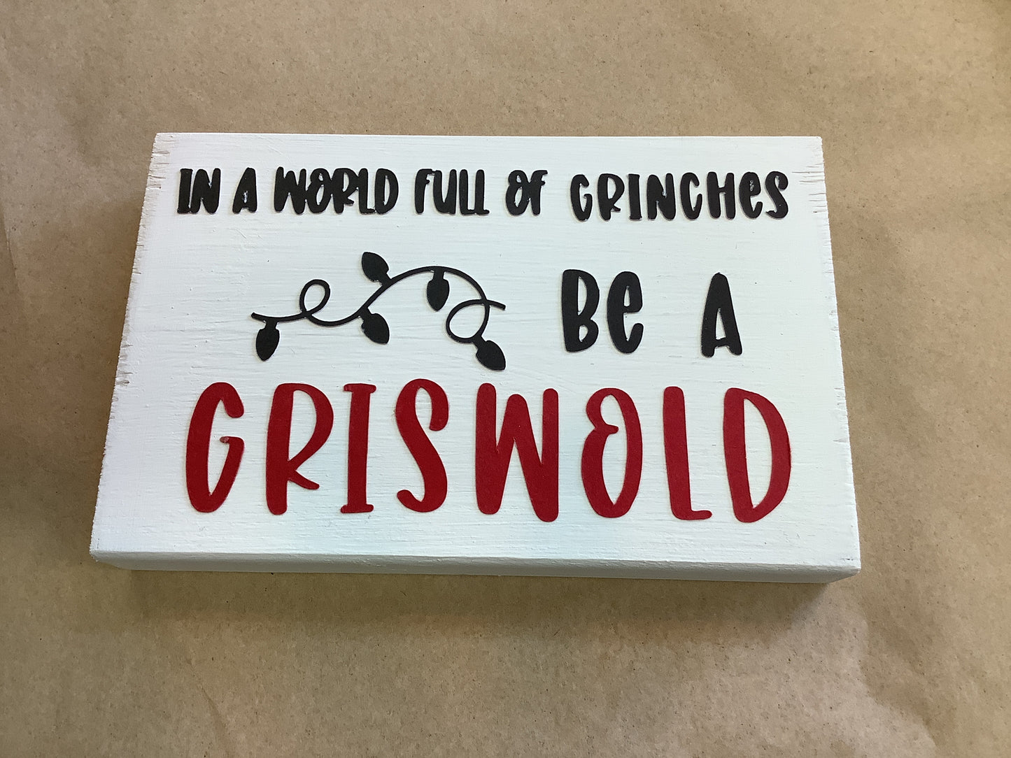 A Paper Life- Griswold Christmas Block