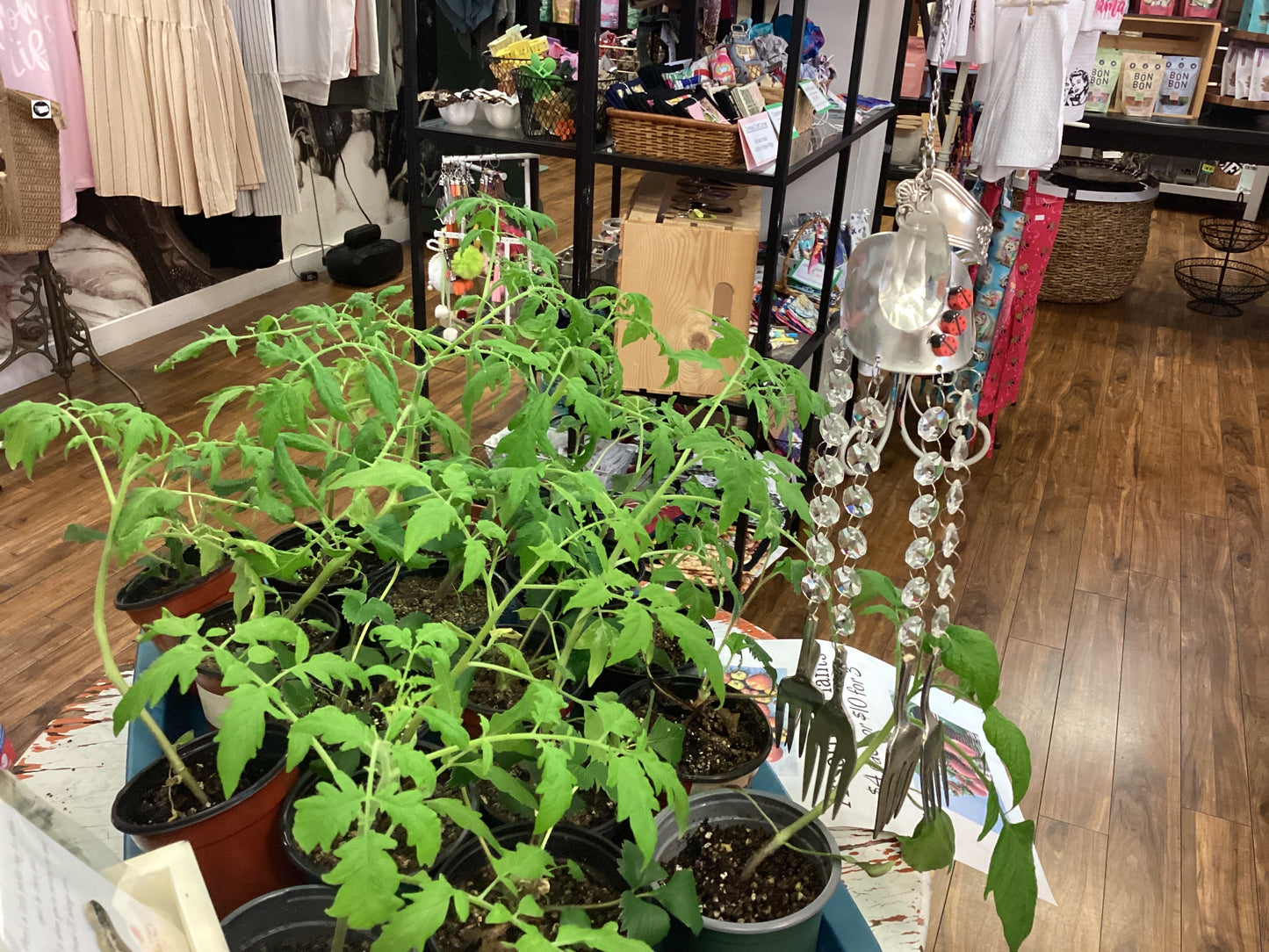 Teaspoon memories Crystal wind chimes