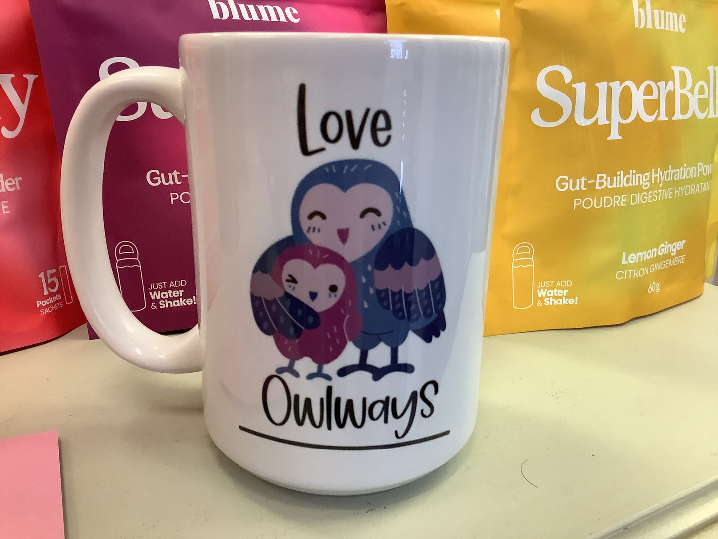 Town & Country coloured mugs