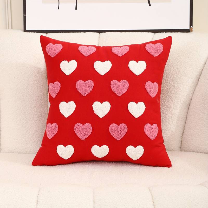 Town & Country - Valentine’s All Over Heart Pillow