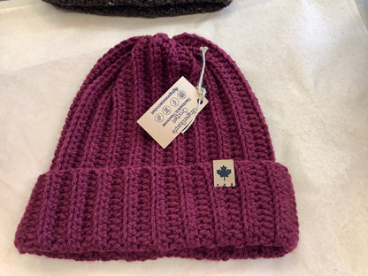 Gingersnaps Crochet - Adult Ribbed Beanie