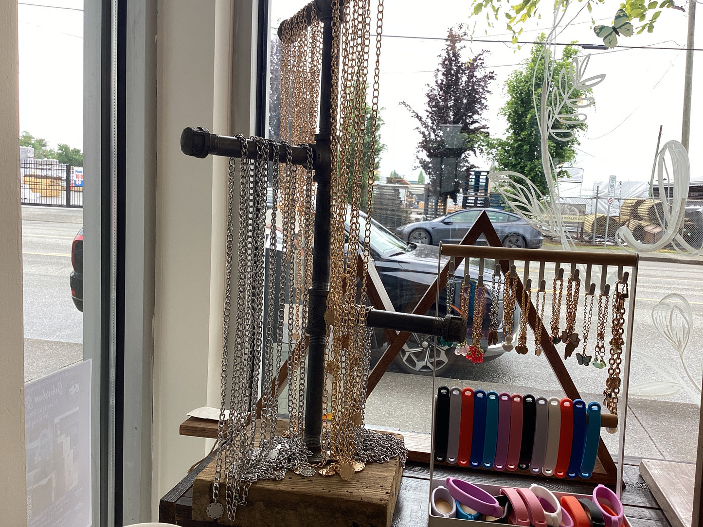 Charm bar~ Chain belt