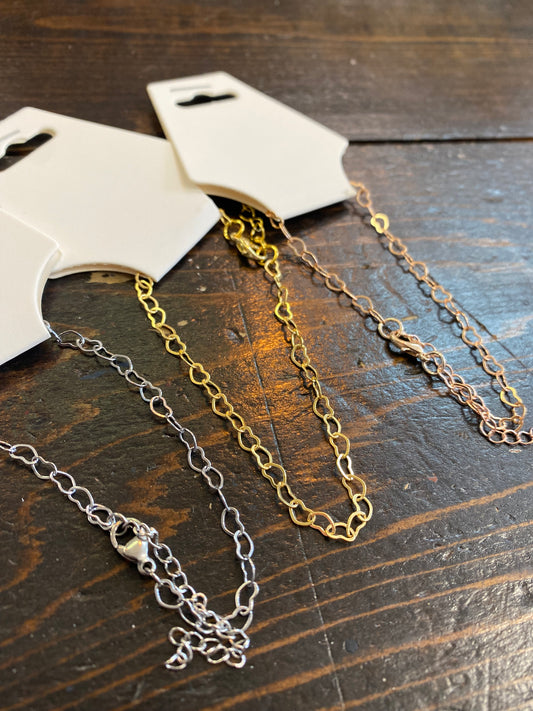 Town & Country - Heart Link Chain Bracelet
