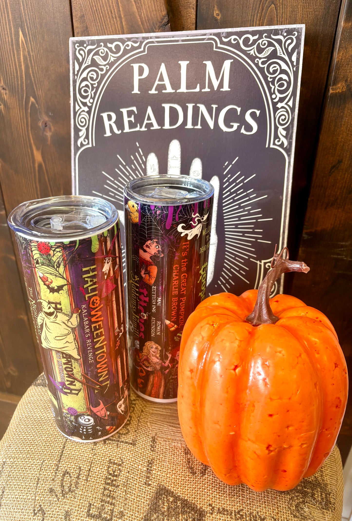 Halloween tumblers