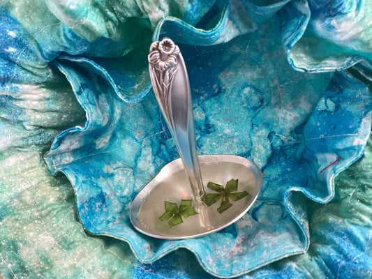 Teaspoon Memories- Resin Ring Holder