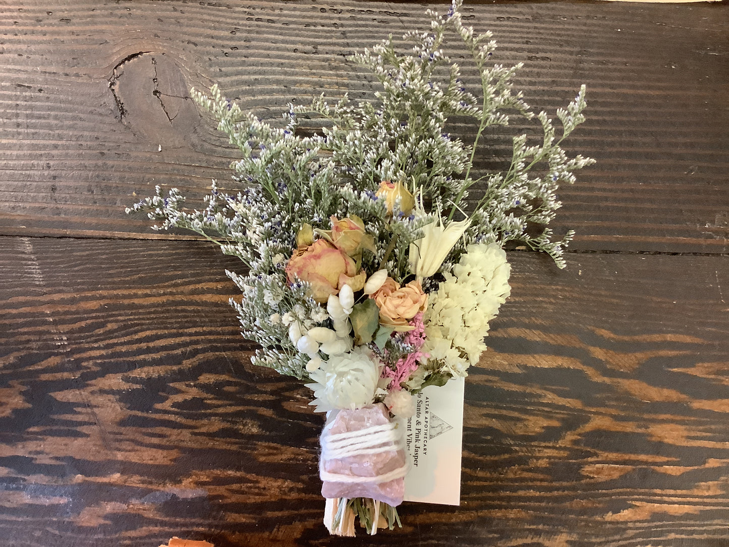 Alter Apothecary | Pink Jasper | Alignment Jasper | Palo Santo