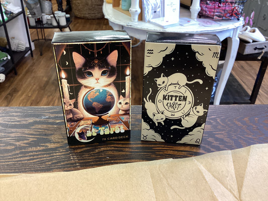 Cat tarot cards