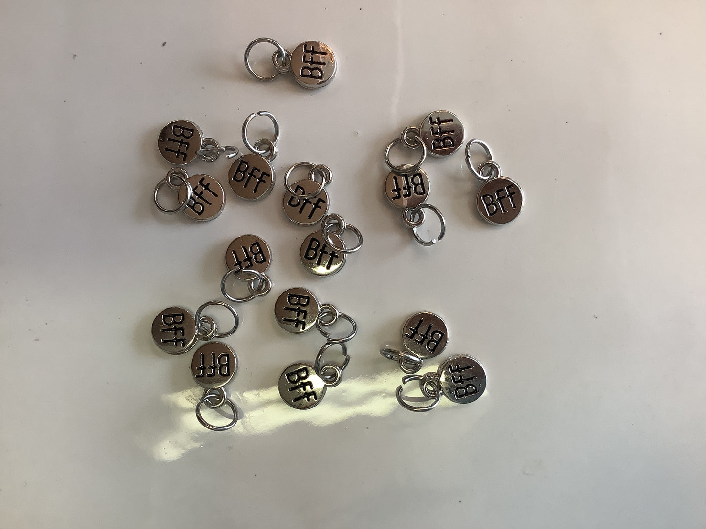 Town & Country Charm Bar | Assorted Silver & Gold Charms | Shapes
