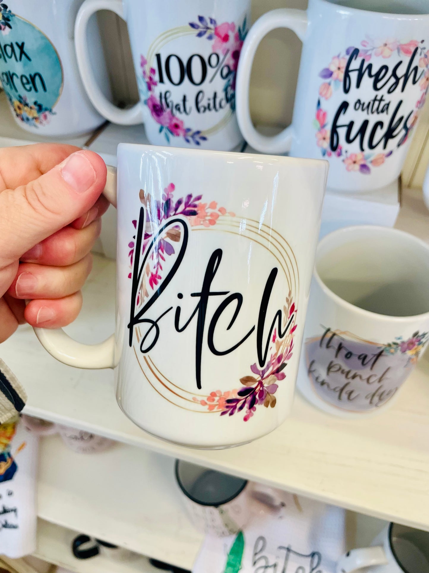 Town & Country coloured mugs
