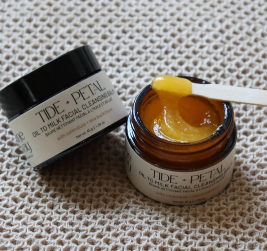 Lane way naturals ~Tide & Petal, oil to milk cleansing balm