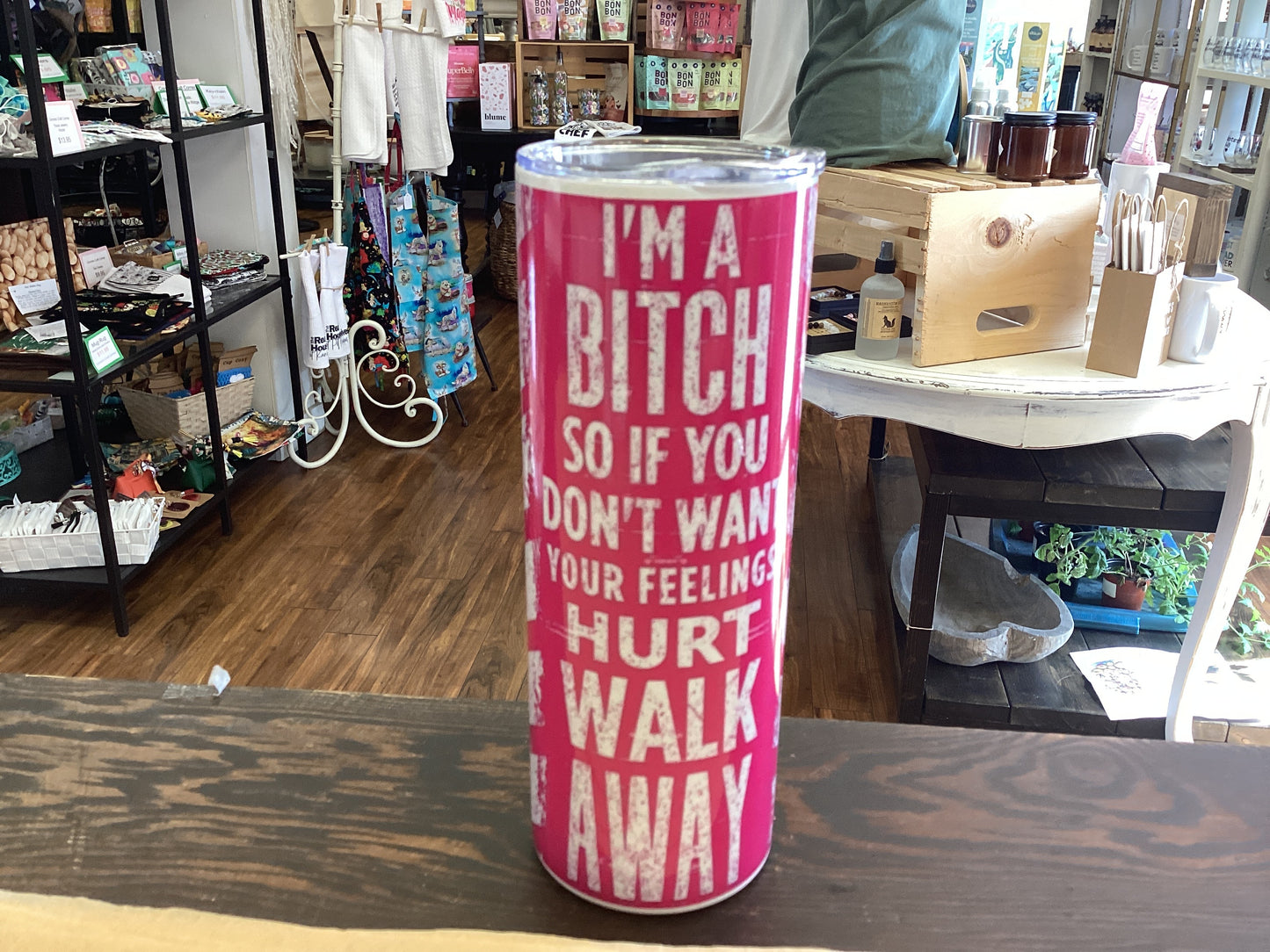 Town & Country -  full wrapper Stainless Tumbler