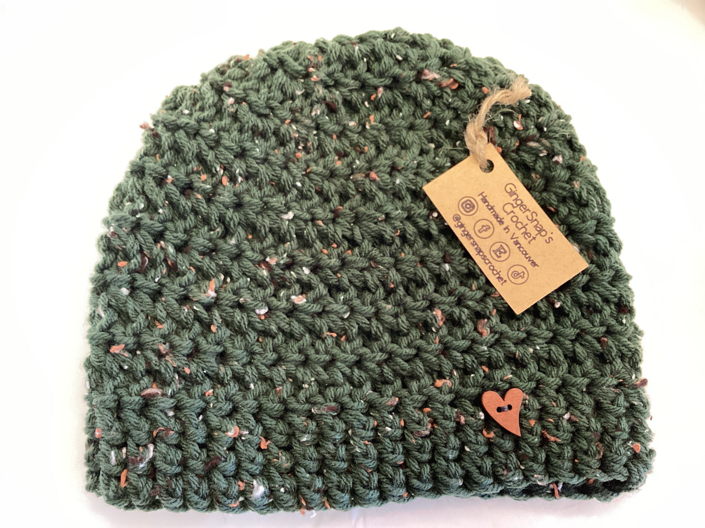 Gingersnaps Crochet - Adult Beanie