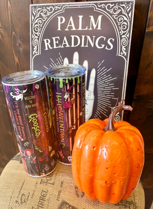 Halloween tumblers
