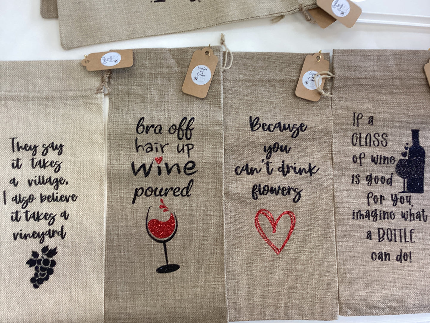 Connie’s Craft Corner- Bottle Bag