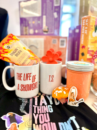 Taylor swift~ Life of a showgirl mug.