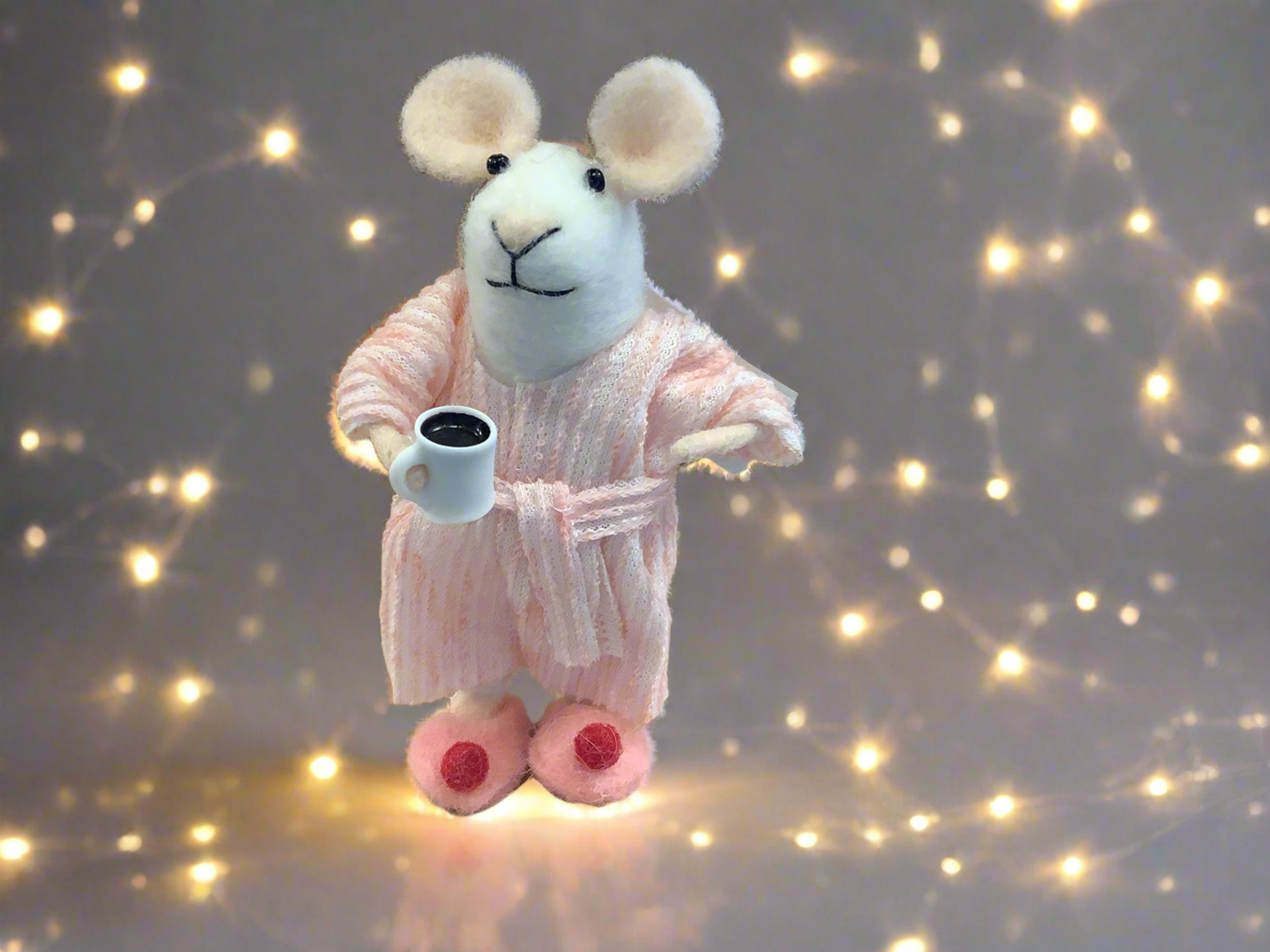 Indaba - Sunday Sloane Mouse Holiday Ornament